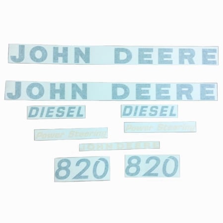Aftermarket Hood Decal Set JD820